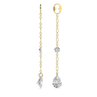 Pendientes Ama Mujer in Oro amarillo Diamante Lab Grown 1.69 Ct AMA-OR-F203-122-2 - AMA-OR-F203-122-2